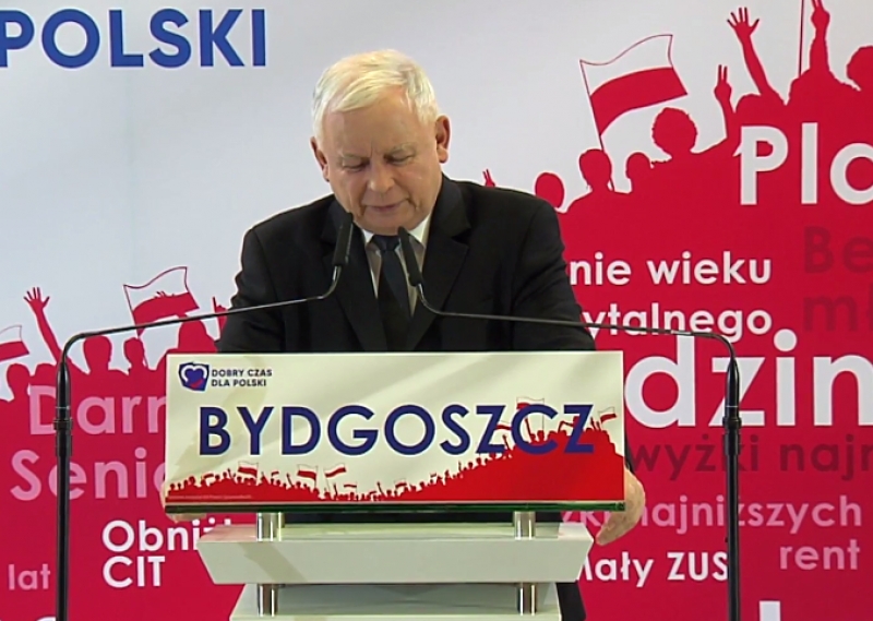 Jarosław Kaczyński gościł w Bydgoszczy