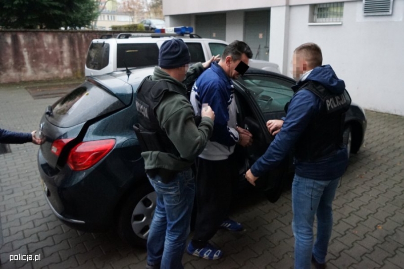 Gangster zatrzymany pod Bydgoszczą
