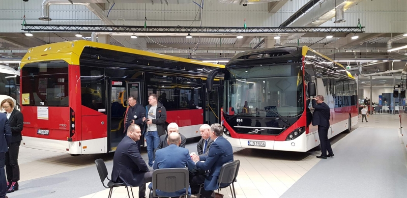 Volvo na kolejnych targach chwali się autobusami dla Inowrocławia