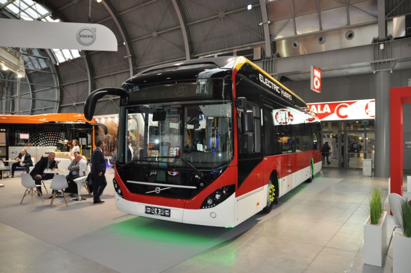 Volvo w Kielcach chwali się autobusem w inowrocławskich barwach