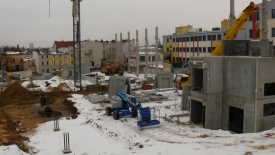 Szybkie tempo budowy parkingu wielopoziomowego przy Grudziądzkiej
