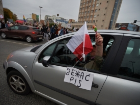 Trzeci dzień protestów – w szczycie stanęła Jagiellońska i Rondo Jagiellonów