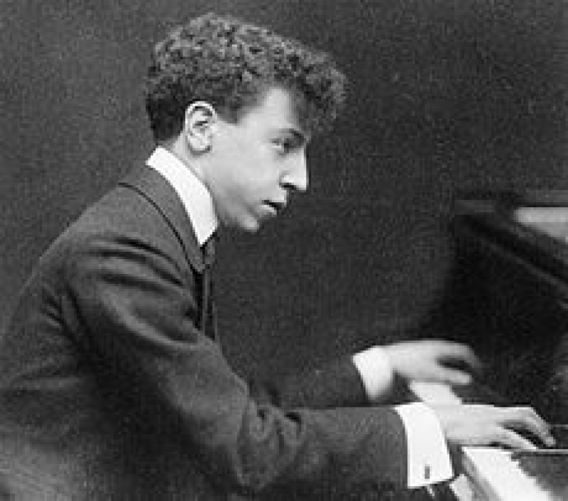 Artur Rubinsterin w młodości - 1906 rok