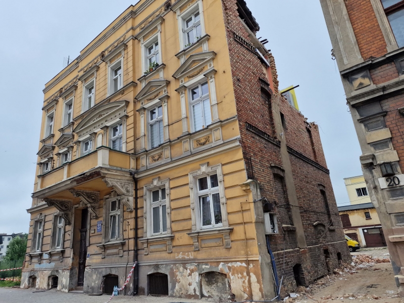 Inowrocławski samorząd odbuduje kamienicę przy ulicy Staszica