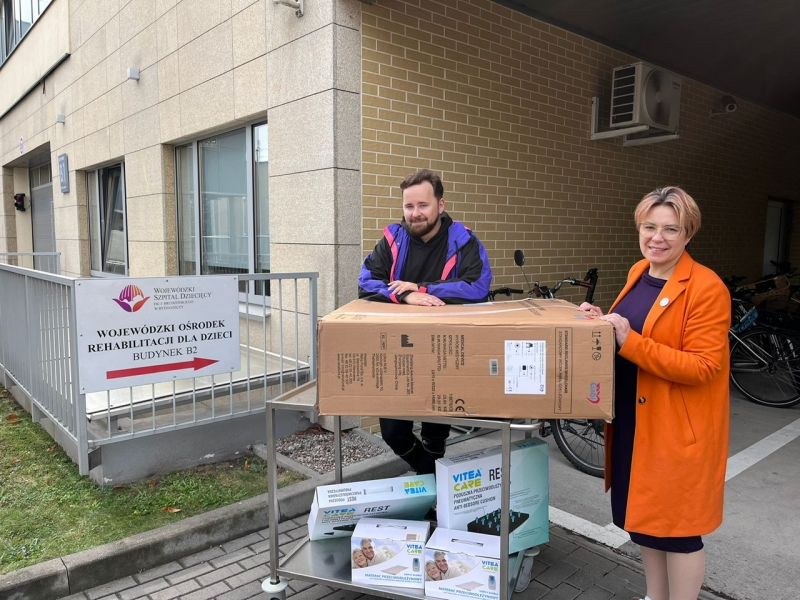 Ukraińskie fundacje wspierają polskie szpitale