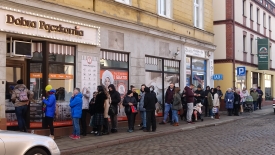 Kolejki po pączki – tak wygląda tłusty czwartek w Bydgoszczy