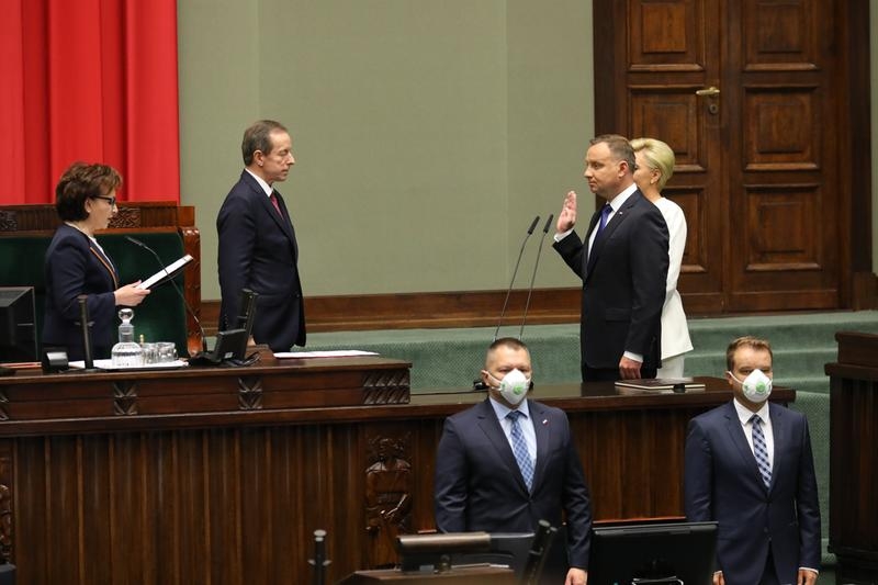 Prezydent Andrzej Duda rozpoczyna II kadencję