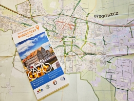 Bydgoszcz doczekała się mapy rowerowej