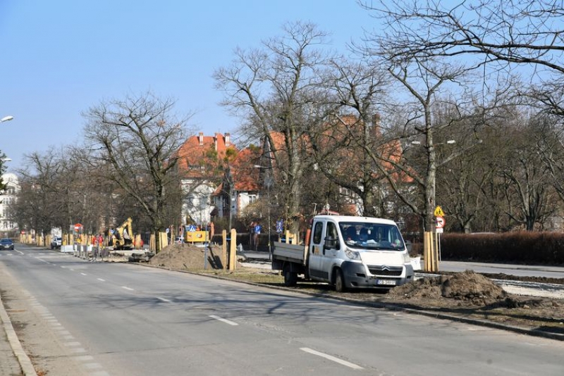 Powstaje pierwsza w Bydgoszczy jezdnia dla rowerów