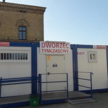 Z zewnątrz przebudowy dworca nie widać