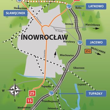 Przetarg na ostatni fragment obwodnicy Inowrocławia jeszcze w tym roku