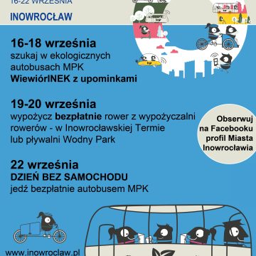 Na Tydzień Zrównoważonego Transportu – Inowrocław to pierwsze miasto ze 100% taborem ekologicznym