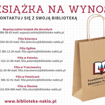 Biblioteki nieczynne – nakielska ma na to swój pomysł i będzie wypożyczać