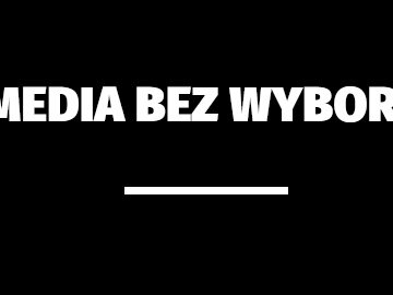 Rozpoczął się protest mediów