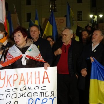 Wdowy po ukraińskich żołnierzach i wolontariusze przyjadą do Bydgoszczy na rocznicę wybuchu wojny