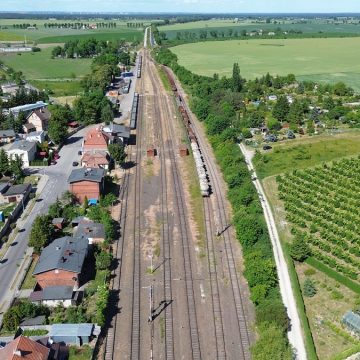 DJI_0138 Sejmik powierzył Kolejom Wielkopolskim przewozów do Kcyni. Apel o wydłużenie trasy do Bydgoszczy odrzucony