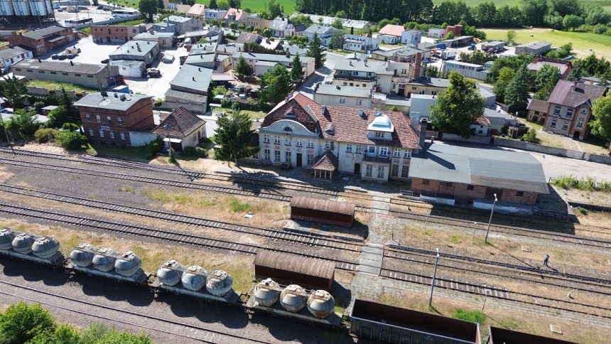 DJI_0143 Kujawsko-pomorskie przoduje w kolejowym rankingu. Niestety wykluczenia komunikacyjnego