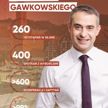 Krzysztof Gawkowski – sprawozdanie za IX kadencję Sejmu