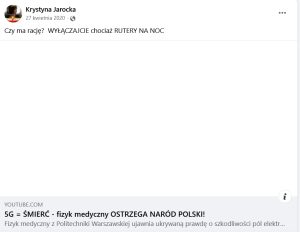 Ukraińcy są celowo przesiedlani do Polski a znajdujące się niemal w każdym domu routery wywołują choroby. Polityka paranoidalna próbuje wejść na bydgoskie salony d87342821b3192cefd1c63143730c63b