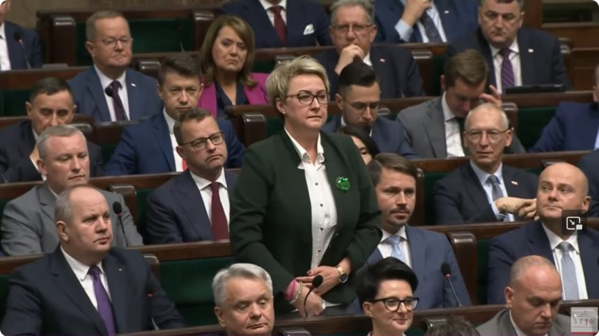 Posłanka PSL na dyrektora biura wzięła osobę, której przeszkadzało promowanie szczepień