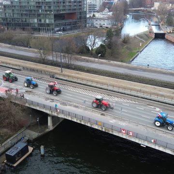 Czy w czwartek ciągniki przejadą przez Bydgoszcz?