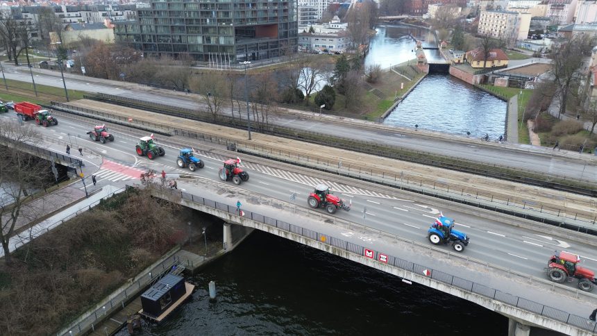 Czy w czwartek ciągniki przejadą przez Bydgoszcz?