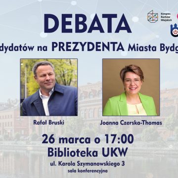 We wtorek czeka nas debata kandydatów na prezydenta Bydgoszczy