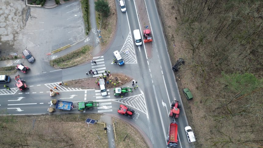 Obwodnica Bydgoszczy częściowo zablokowana