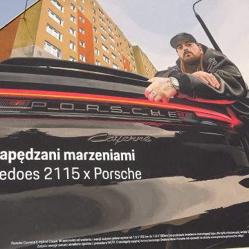 Raper promuje markę Porshe. Z mocnymi akcentami bydgoskimi