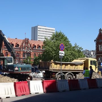 Rybi Rynek to od kilku dnia plac budowy