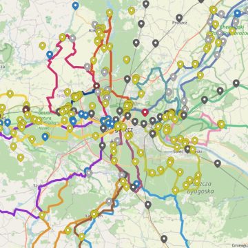 Społecznicy stworzyli interaktywną mapę rowerową okolic Bydgoszczy. Ciekawych tras na rower jest aż nadto