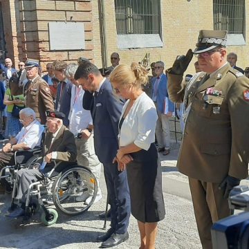 Bydgoska orkiestra wojskowa uświetniła obchody wyzwolenia regionu Marche (Włochy)