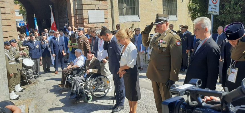 Bydgoska orkiestra wojskowa uświetniła obchody wyzwolenia regionu Marche (Włochy)