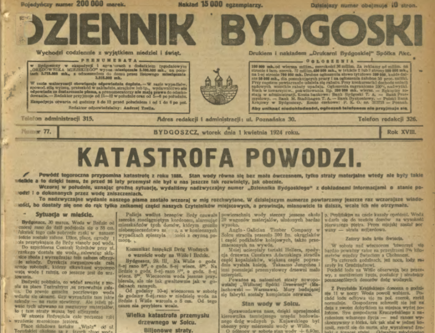 Wielka powódź z 1924 roku