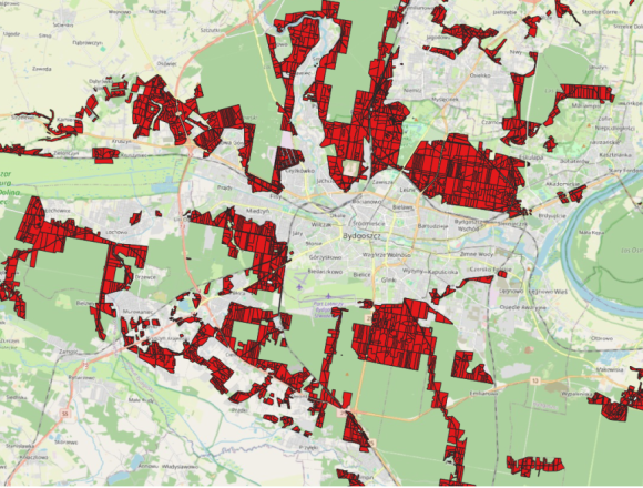 Jest propozycja lokalizacji lasów społecznych wokół Bydgoszczy. Trwają dość szybkie konsultacje