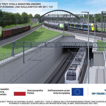 Około miliarda złotych będzie kosztować przebudowa węzła kolejowego Maksymilianowo