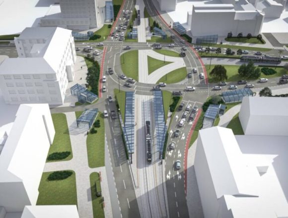 Modernizacja Ronda Jagiellonów będzie mogła ruszyć. Pozyskano sporą część dofinansowania