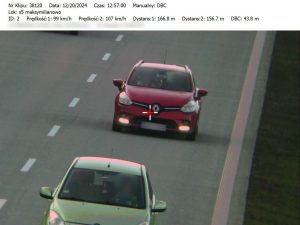 Na obwodnicy policjanci badali odległość między pojazdami. Posypały się mandaty 137-393301