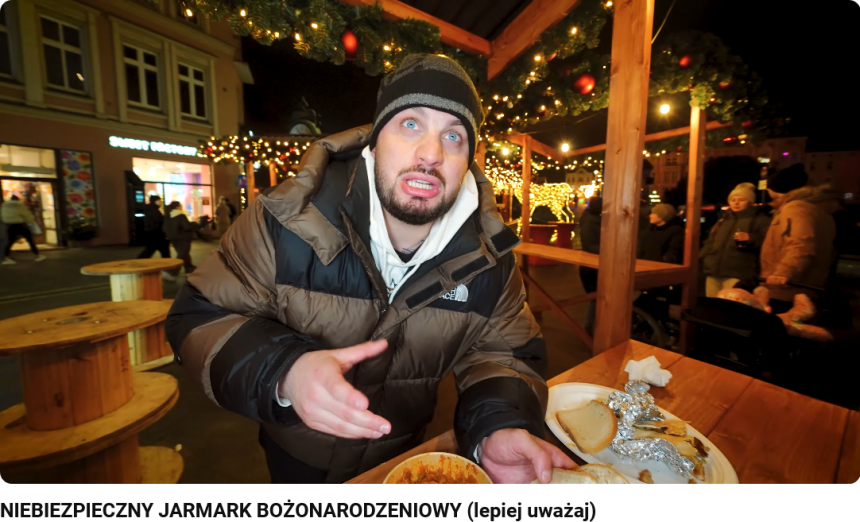 YouTuber od kebabów może nieco popsuć czar bydgoskiego jarmarku