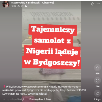 W Bydgoszczy ,,podobno” lądowali migranci z Afryki. W dobie socialmediów dezinformacja rozprzestrzenia momentalnie