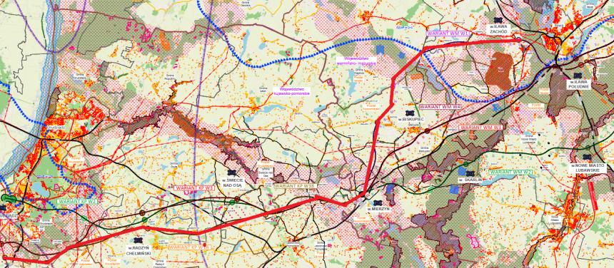 Zatwierdzono finalnie przebieg drogi S5 do Ostródy