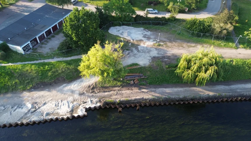 DJI_0465 Bulwary w przebudowie