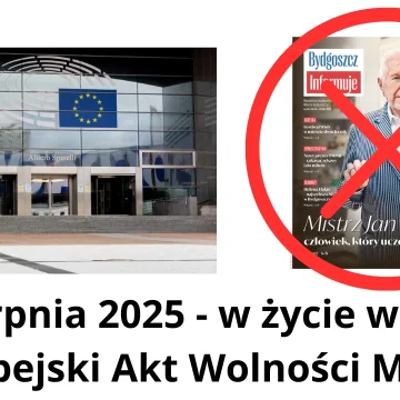 Dzisiaj w życie wchodzi Europejski Akt Wolności Mediów. ,,To kamień milowy dla wolności prasy w UE” i dla powiedzenia gorzkich słów