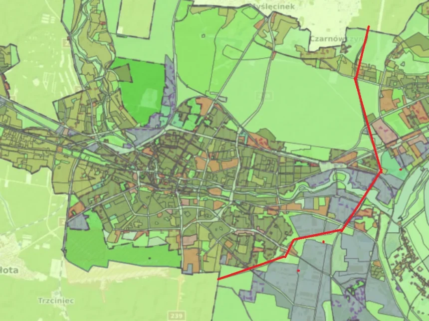 Południowo-wschodnia obwodnica Bydgoszczy widnieje jedynie w planach bydgoskich planistów