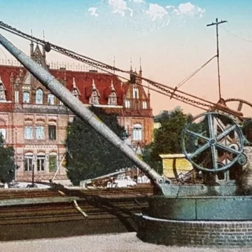 Łabiszyńska firma zrekonstruuje żuraw portowy na Rybim Rynku