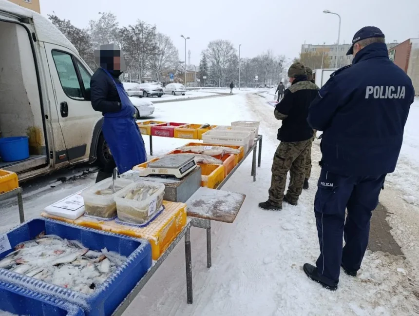 Sprzedaż ryb pod okiem służb