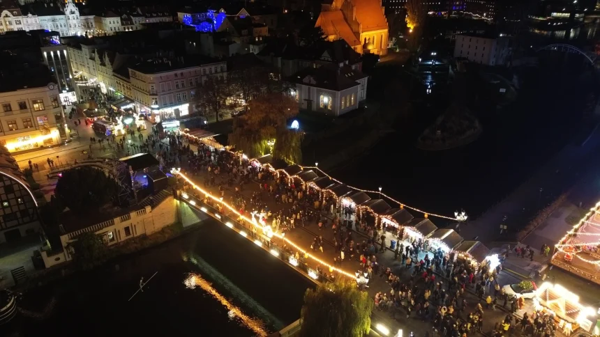 DJI_0237 Jarmark świąteczny to bydgoska perełka, ale była do tego ciężka droga