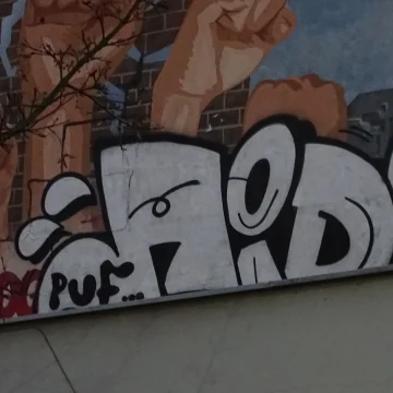 Chuligani zniszczyli mural. Najbardziej dotyka jednak to, że zamazali symbol wolności