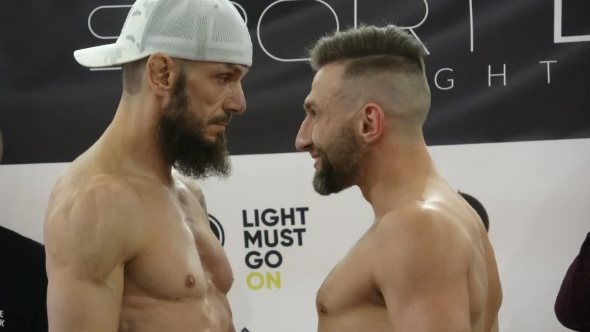 DSC02902 W walce wieczoru Sandro Weszka zmierzy się z bydgoszczaninem Dawidem Kościelakiem