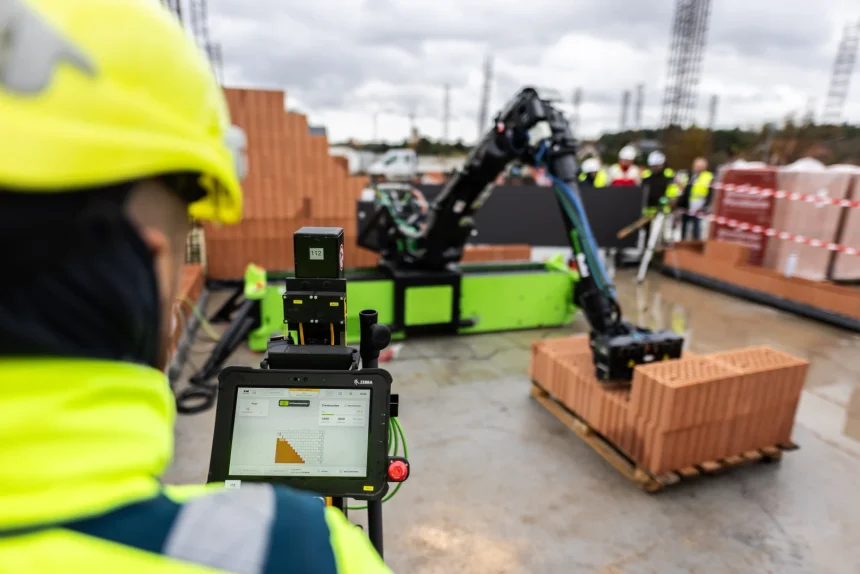 Roboty na budowie zastępują budowlańców. Pierwsza taka inwestycja w Polsce powstaje w Koronowie